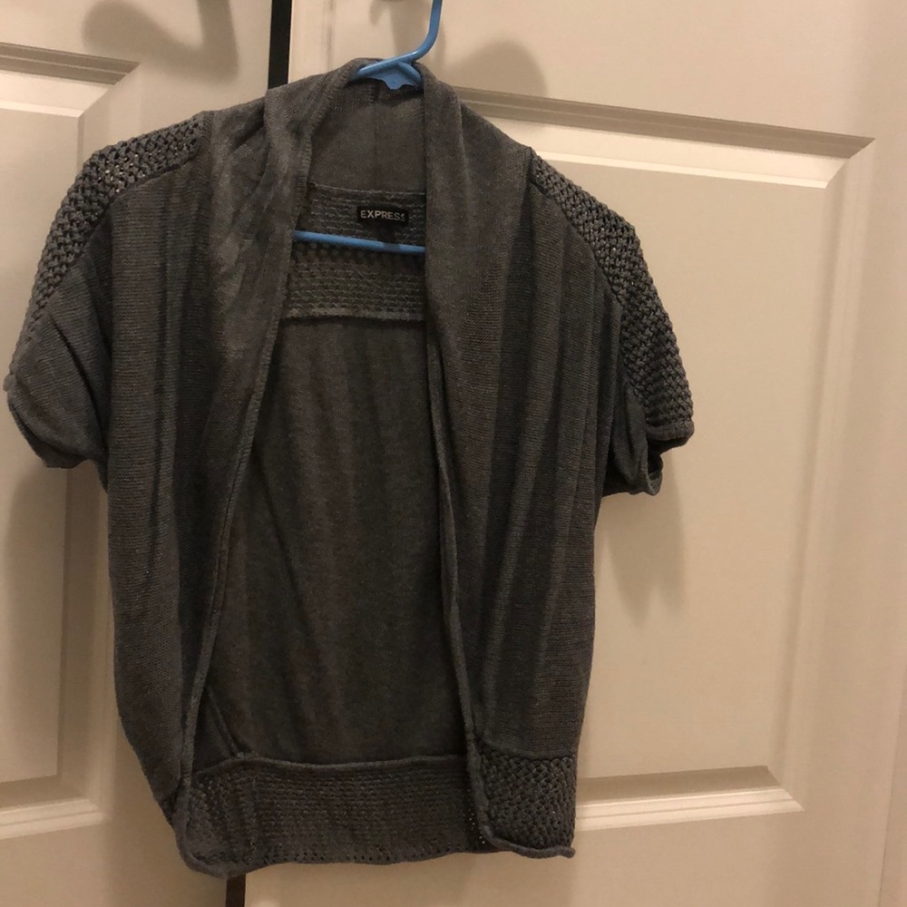 Express short sleeve sweater/cover up